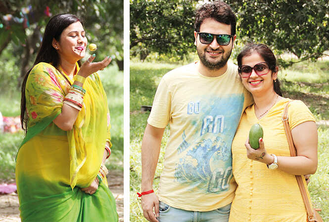 (L) Navnidhi participating in lemon and spoon race (R) Nikhar and Remi (BCCL/ Aditya)