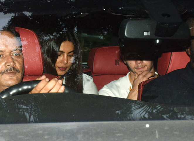 Priyanka Chopra and Nick Jonas