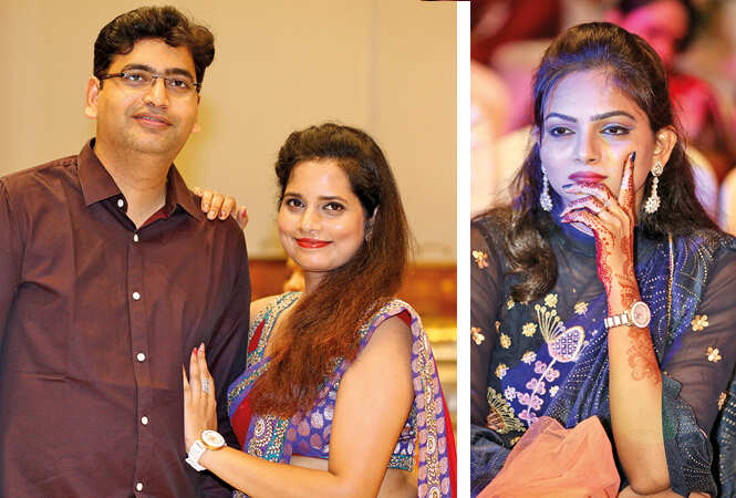 (L) Dr Prashant and Dr Nidhi Katiyar (R) Kirti Gupta (BCCL/ Aditya Yadav)