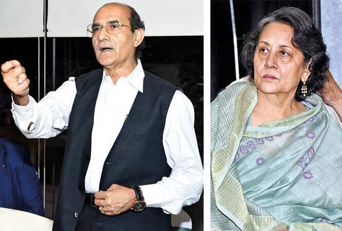 (L) Anis Ansari (R) Uzma Hasan (BCCL/ Farhan Ahmad Siddiqui)