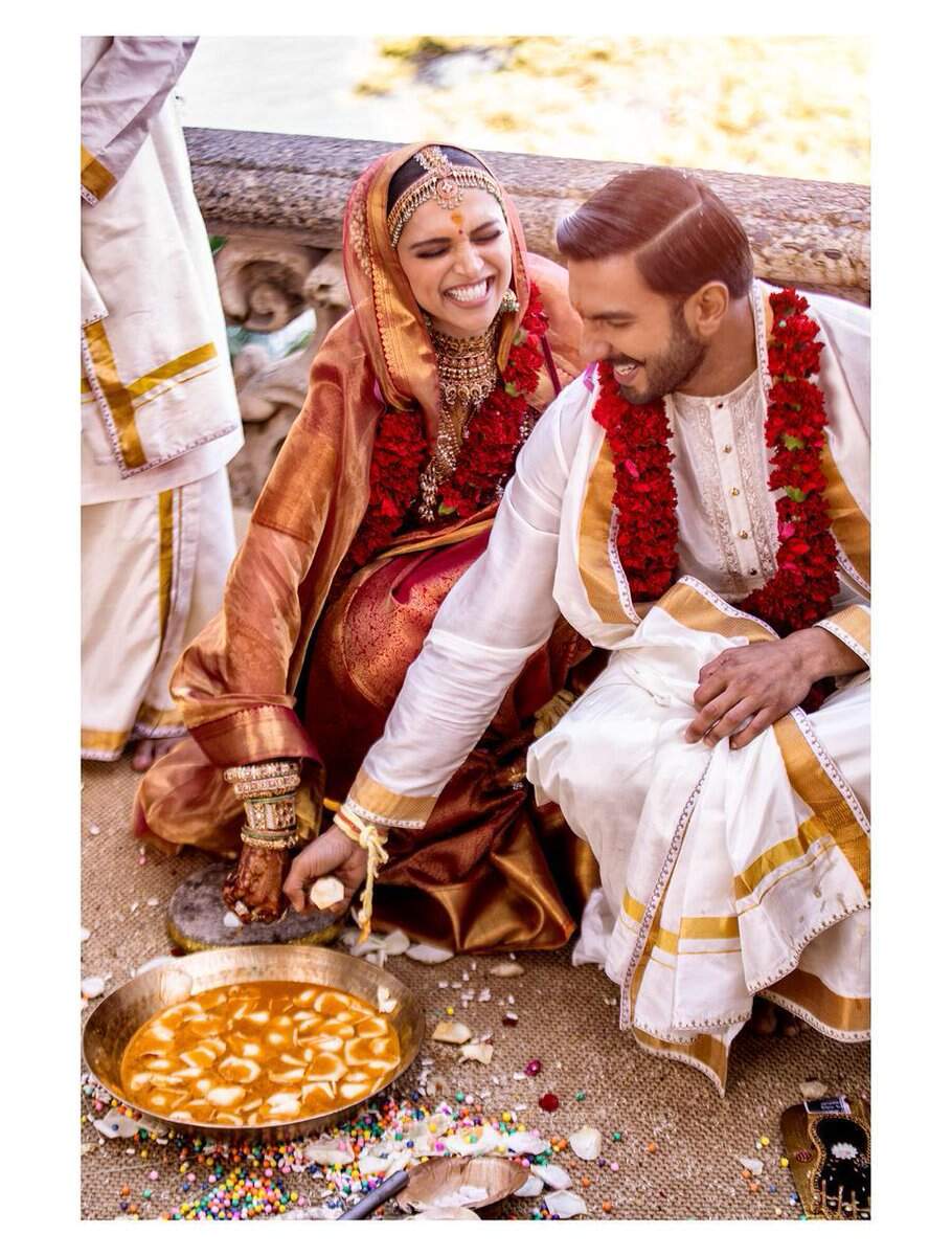 Ranveer Singh and Deepika Padukone wedding images, pictures, photos, video
