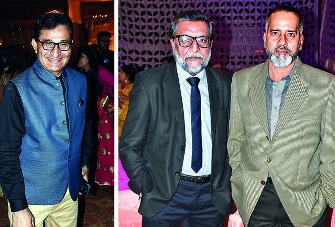 (L) Dinesh Sahgal (R) Narendra and Nawal (BCCL/ Vishnu Jaiswal)