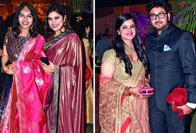 (L) Vidhi and Nirjhari (R) Vrinda and Ankit (BCCL/ Vishnu Jaiswal)