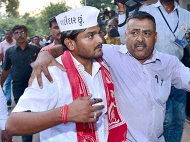 Hardik Patel's Father