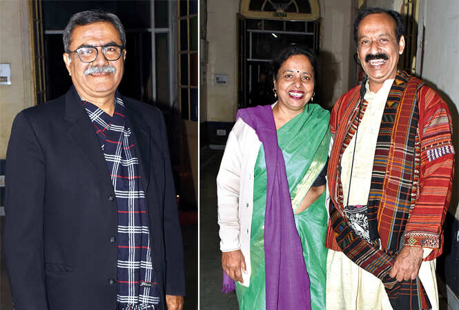 (L) Ravi Kapoor (R) Shalini Mathur and Rakesh Chandra (BCCL/ Vishnu Jaiswal)