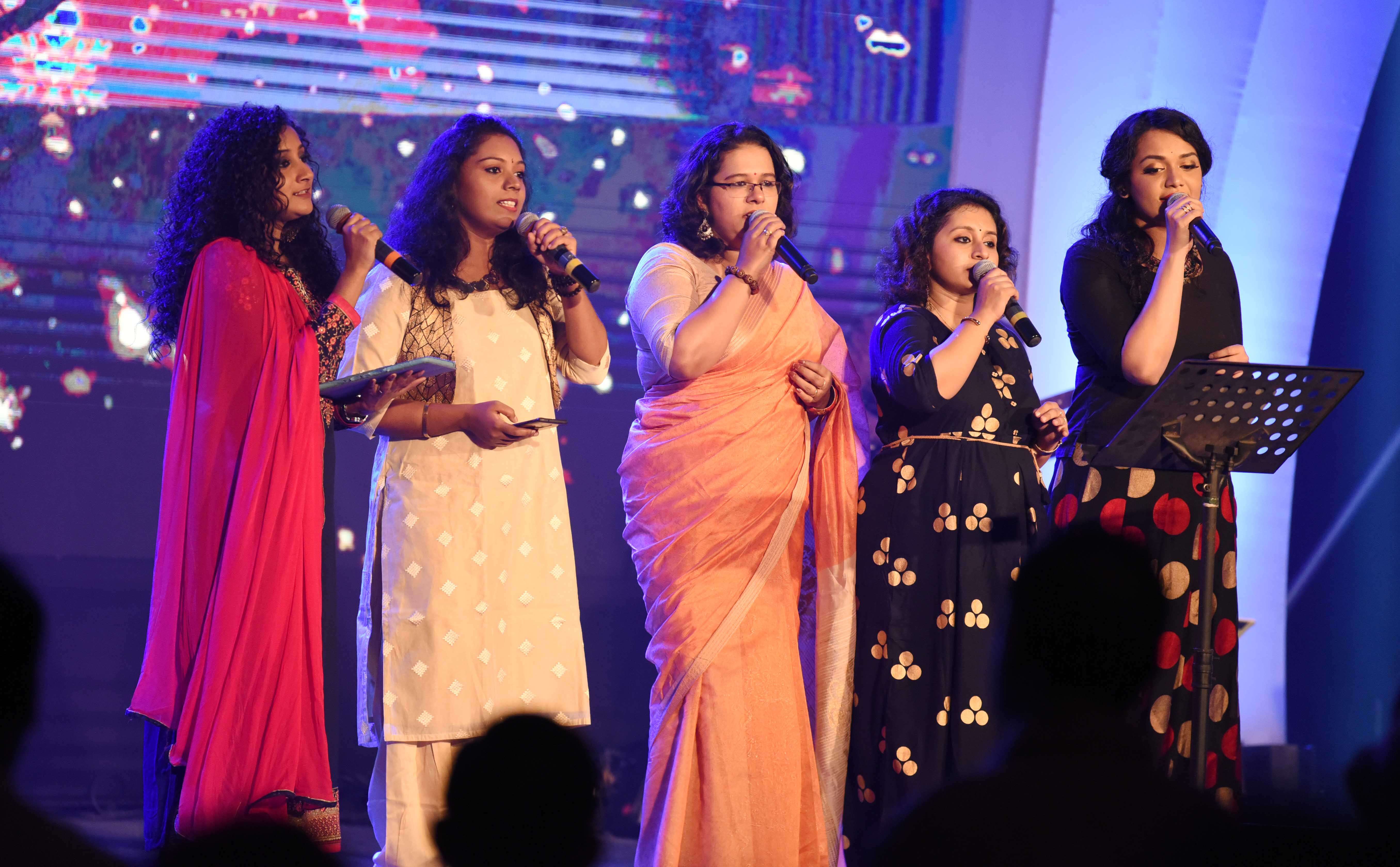 Amrutha Jayakumar, Soumya Sanathanan,Rajalakshmy, Aparna Rajeev,Jyotsna  (2)