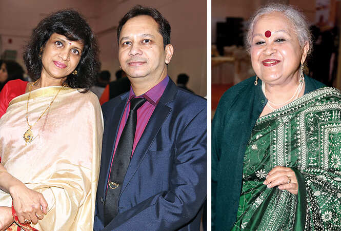 (L) Dr Tripti and Dr JK Bansal (R) Dr Kirti Narain (BCCL/ Aditya Yadav)