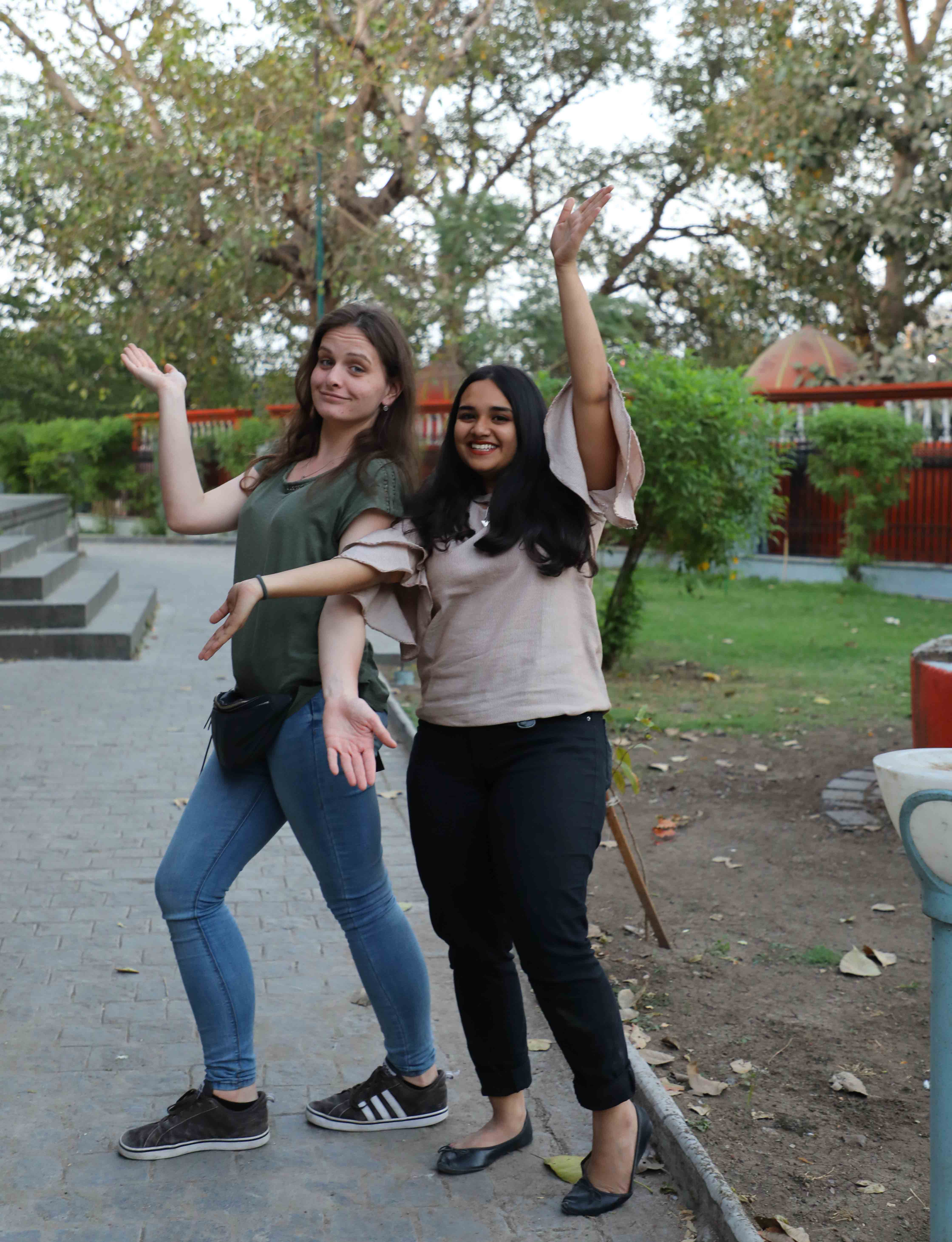Natalia Nowakowska and Yashvi Patle