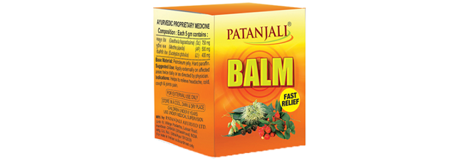 Patanjali balm