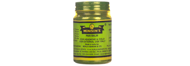 Monison's pain balm