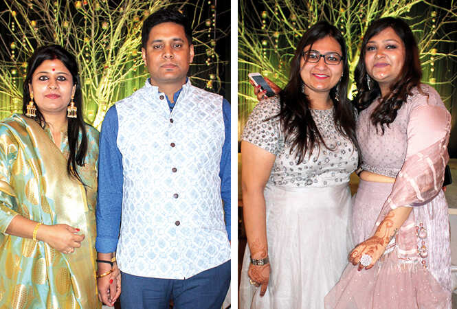 (L) Shreya and Pankaj (R) Varshita and Rishika (BCCL/ Arvind Kumar)