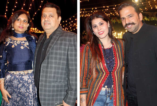 (L) Abhilasha and Amit (R) Anjali and Bharat (BCCL/ Arvind Kumar)