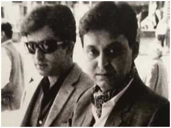 Soumitra Chatterjee with Shashi Kapoor