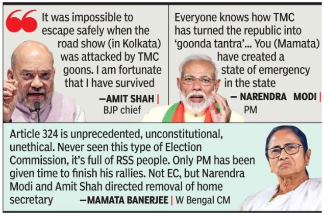 Bengal violence info