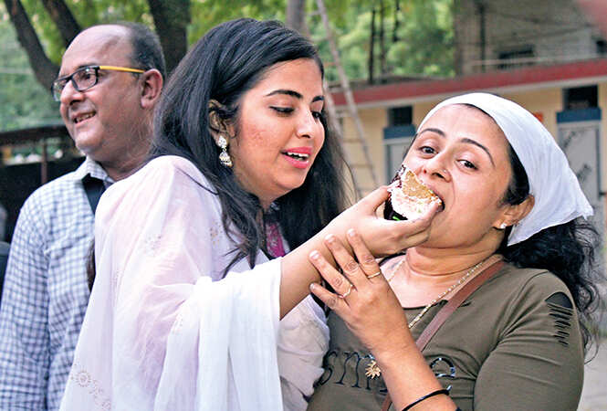 Avika's director Sarika S Sanjot gets a taste of it  (BCCL/ Arvind Kumar)