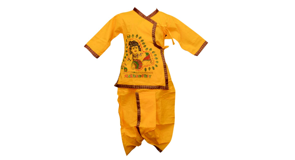 Krishna illustration Kurta set