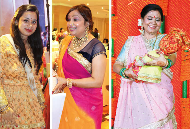 (L) Sanya (C) Preeti Khemka (R) Meena Singh (BCCL/ Arvind Kumar)