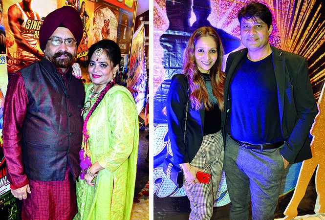 (L) Jasbir and Daljeet Bhatia (R) Jyoti and Akash Sahni (BCCL/ IB Singh)