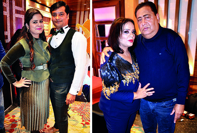 (L) Mehak and Amit Khattri (R) Nishi and Ashok Mehra (BCCL/ IB Singh)