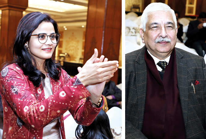 (L) Dr Radhika (R) Dr Rakesh Kapoor (BCCL/ Aditya Yadav)