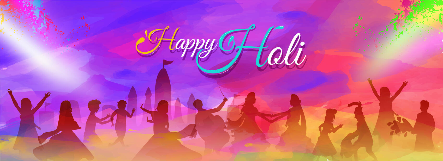 Happy Holi 2020: wishes, cards, wallpapers