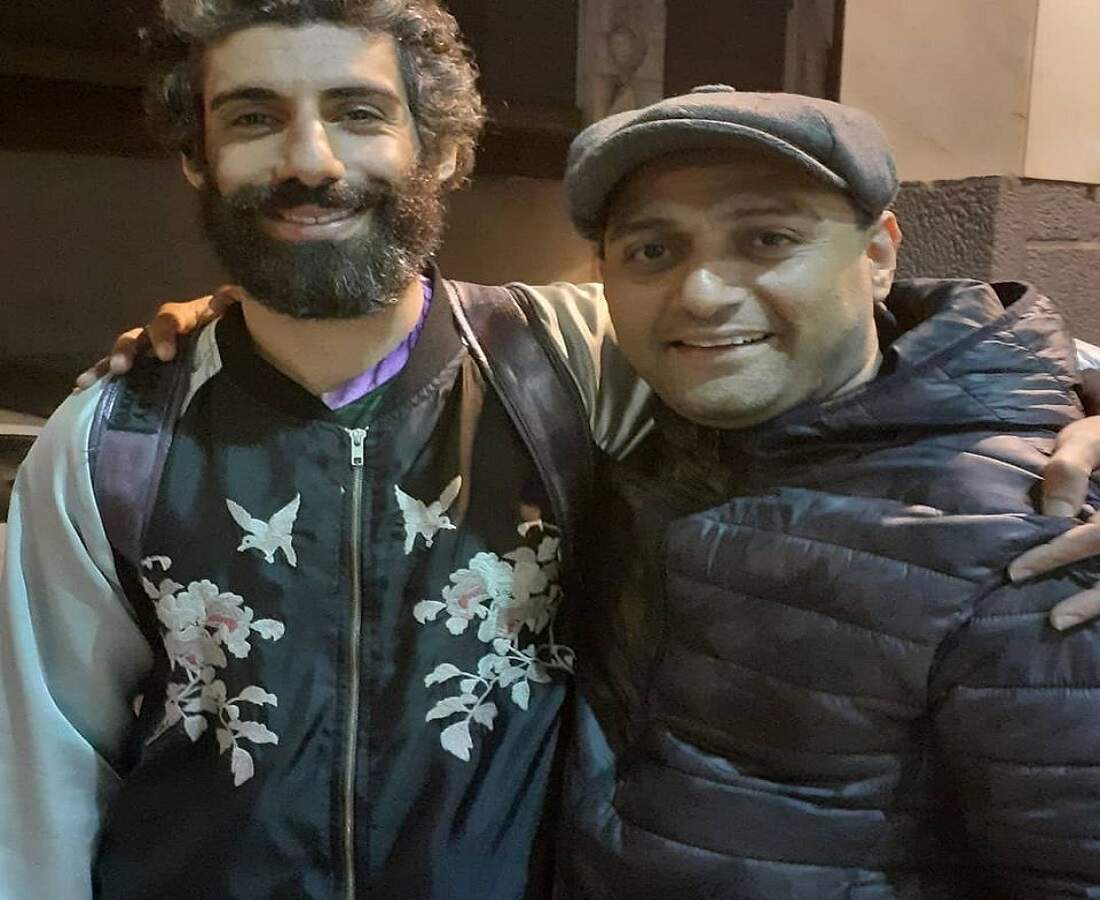 Thori with Jim Sarbh