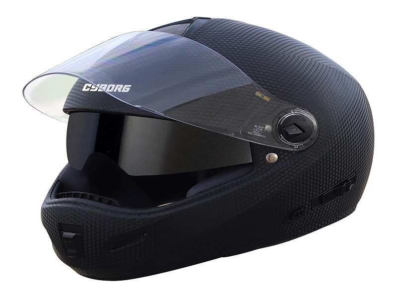 Steelbird Cyborg Double Visor Full Face Helmet