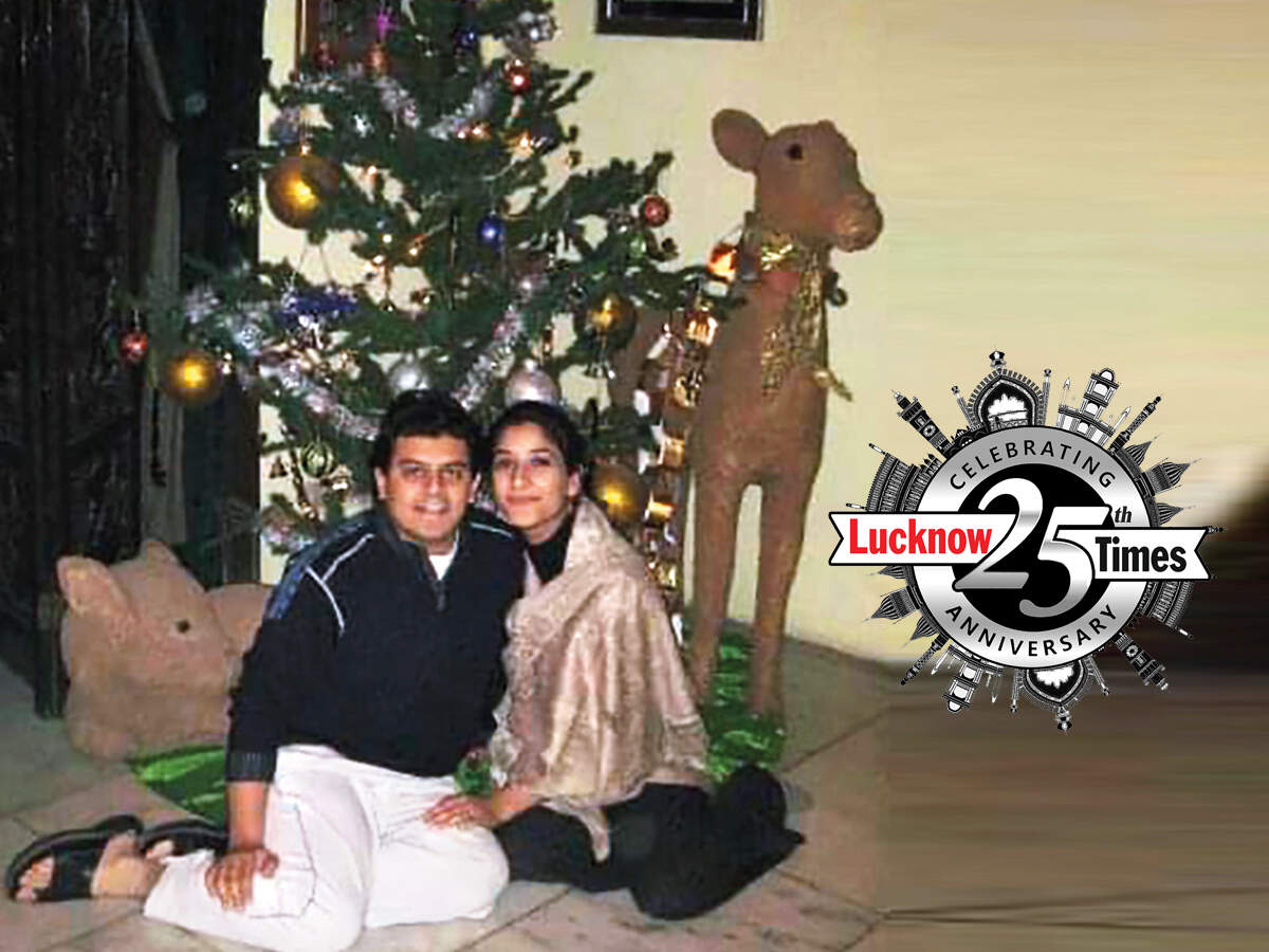Viraj and Shafuq Mohan celebrate their first Christmas together in the city in 2007 (BCCL)