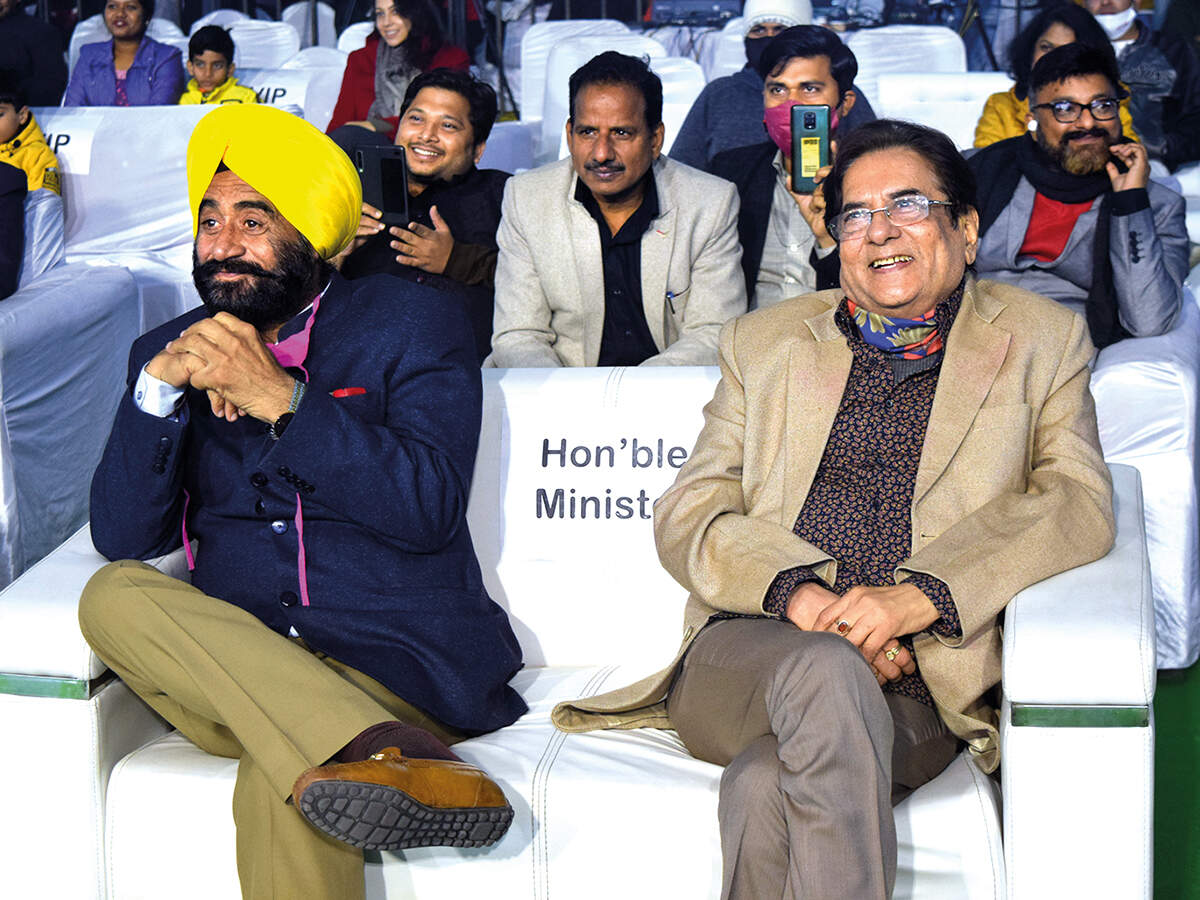 Baldev Singh Aulakh and Devendra Khandelwal (BCCL/ Vishnu Jaiswal)