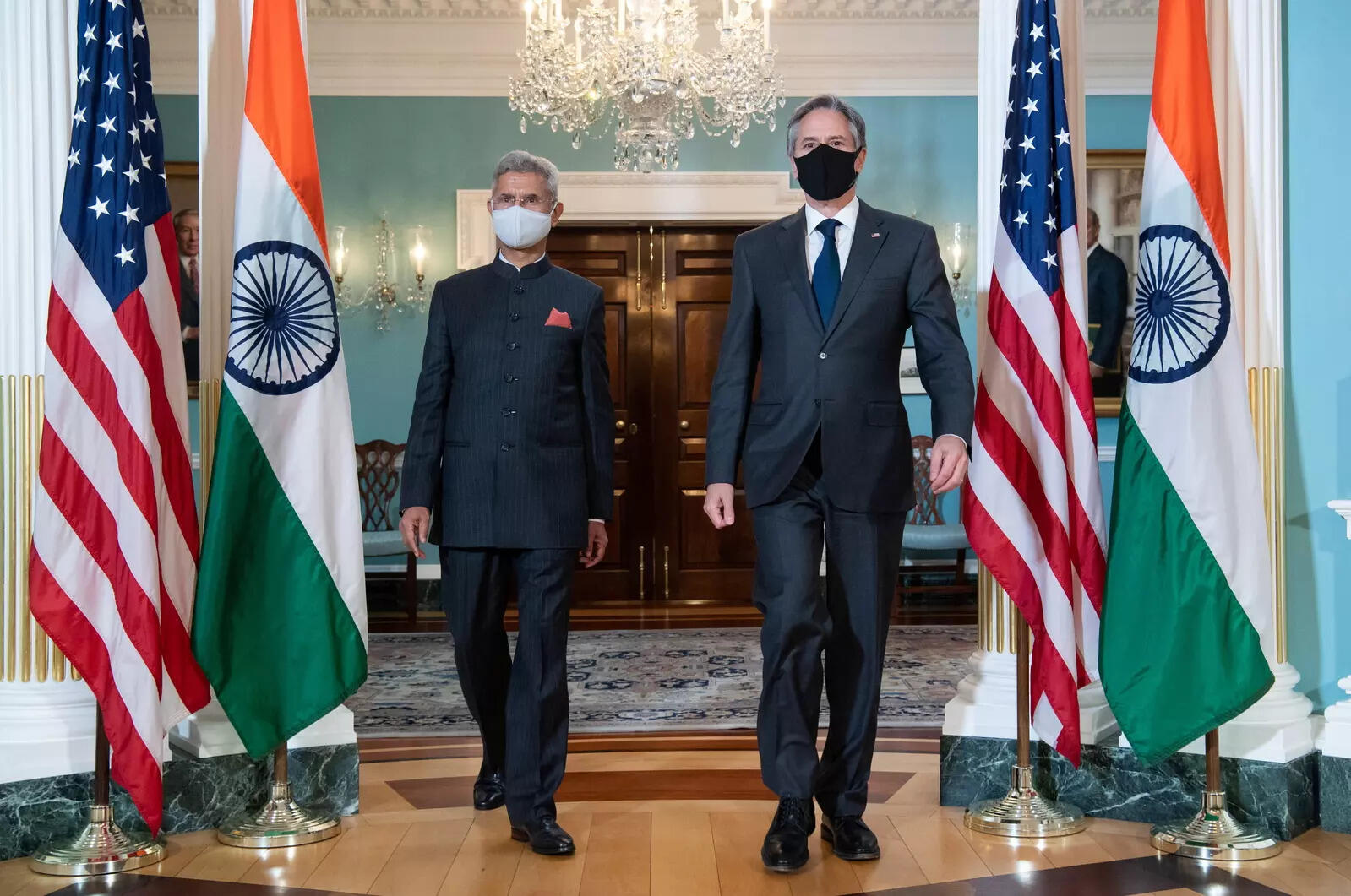 U.S. Secretary of State Blinken meets with India's External Affairs Minister Jaishankar