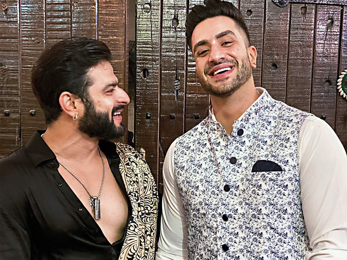 Karan Patel and Aly Goni