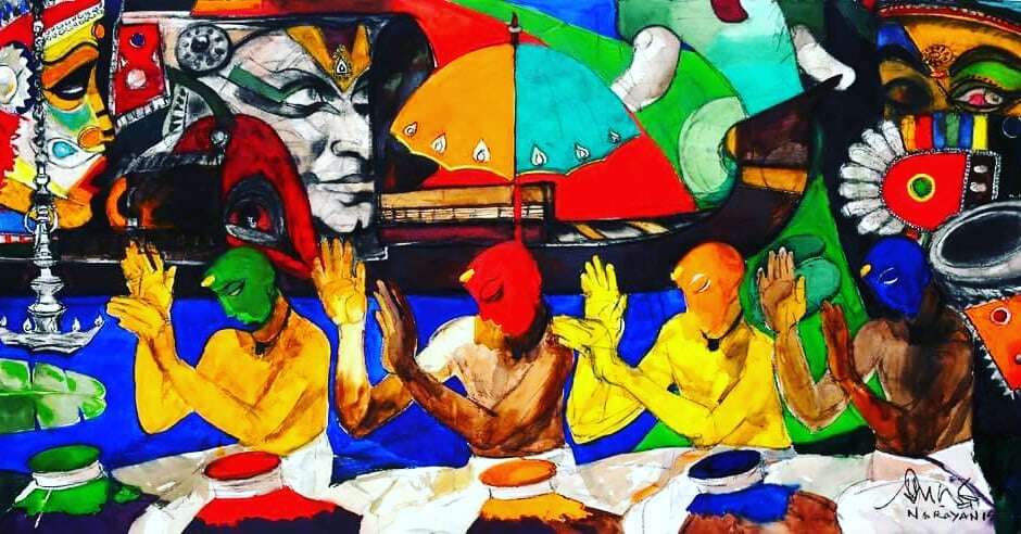 Artist- M Narayan.