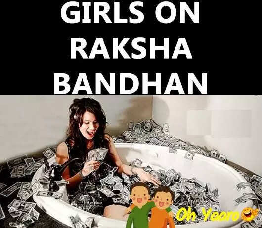 Raksha Bandhan Memes