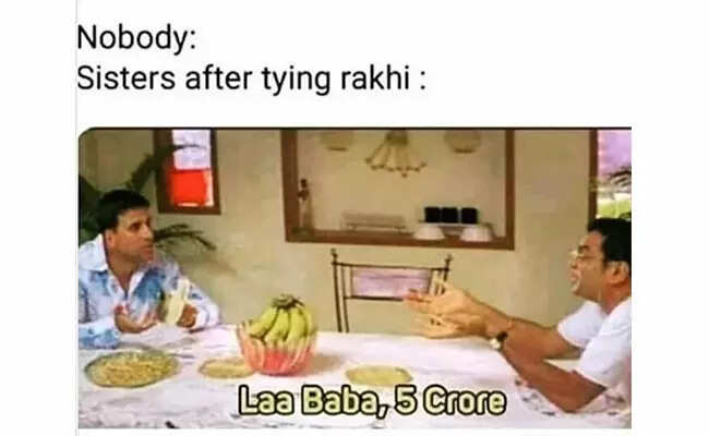 Raksha Bandhan Memes