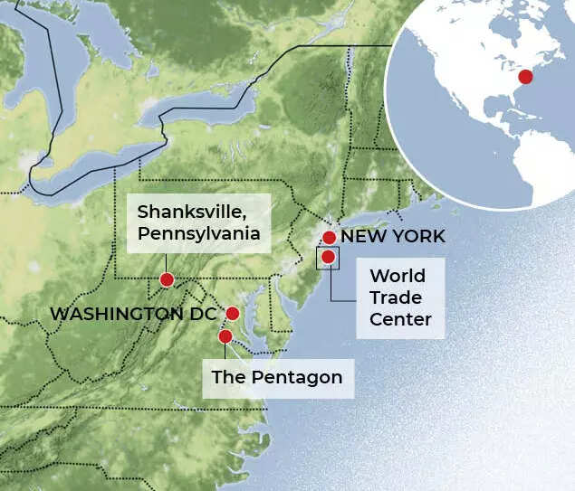 20 years of 9/11: How the morning of horror unfolded - Times of India