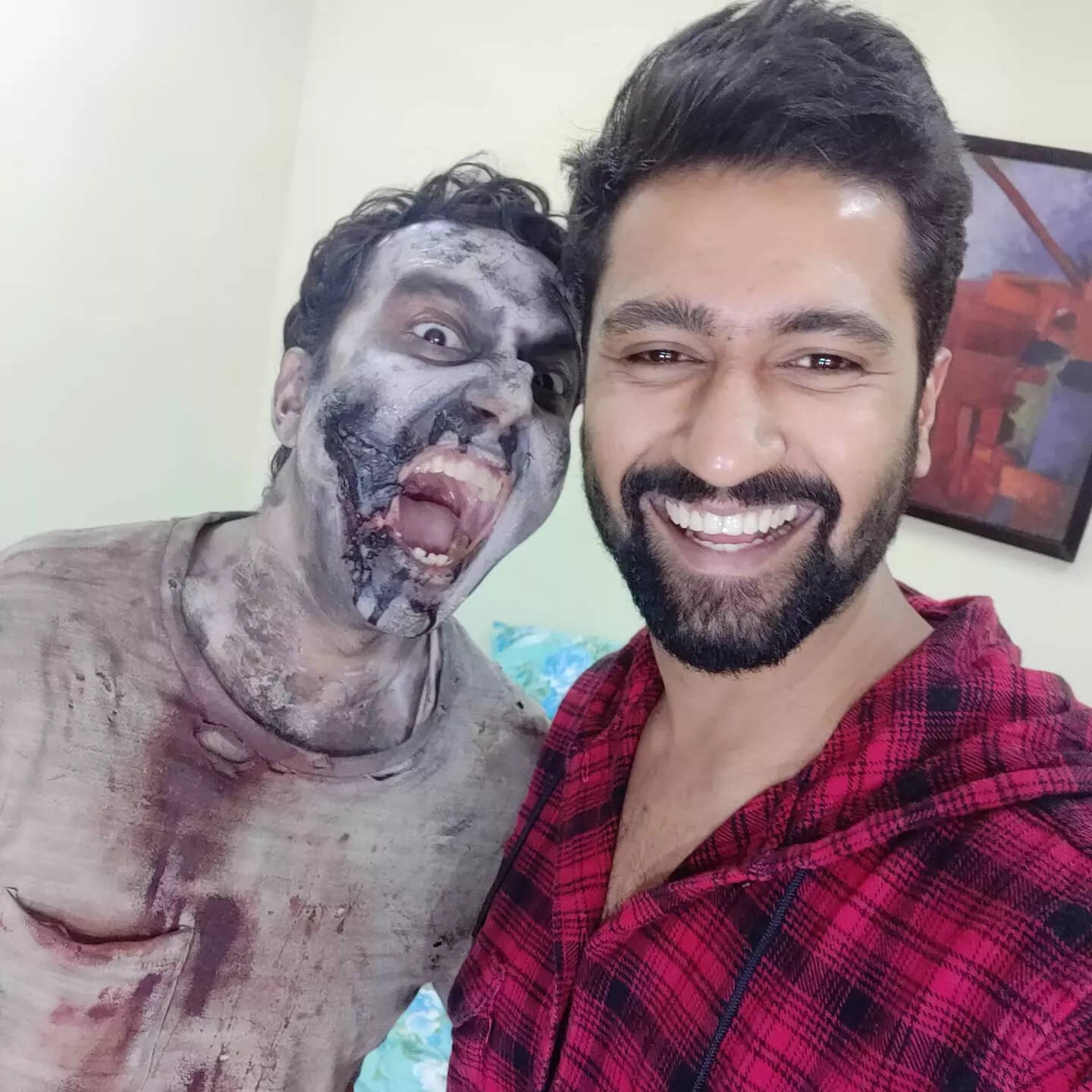 Aditya with Vicky Kaushal in Bhoot