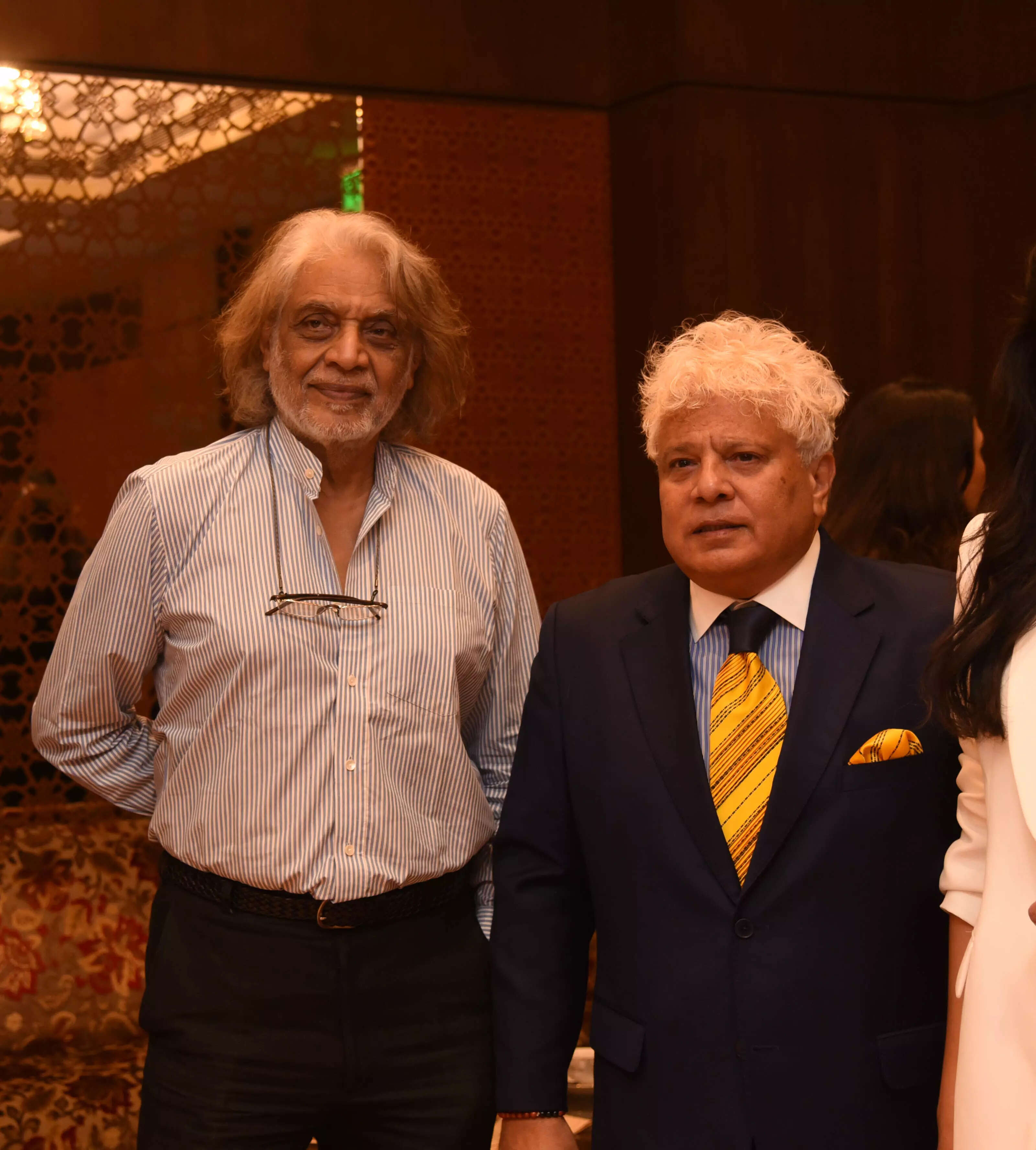 Muzaffar Ali and Suhel Seth