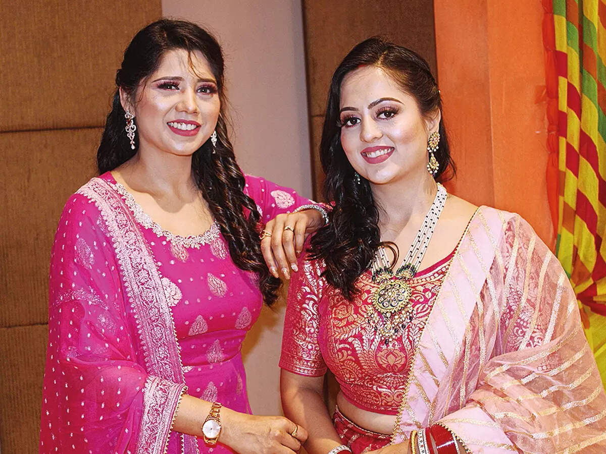 Swati (L) and Komal
