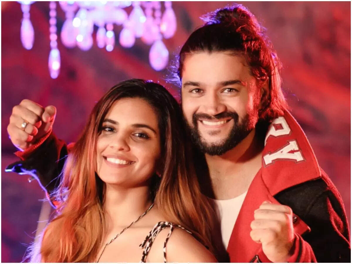 Balraj with his wife Deepti Tuli