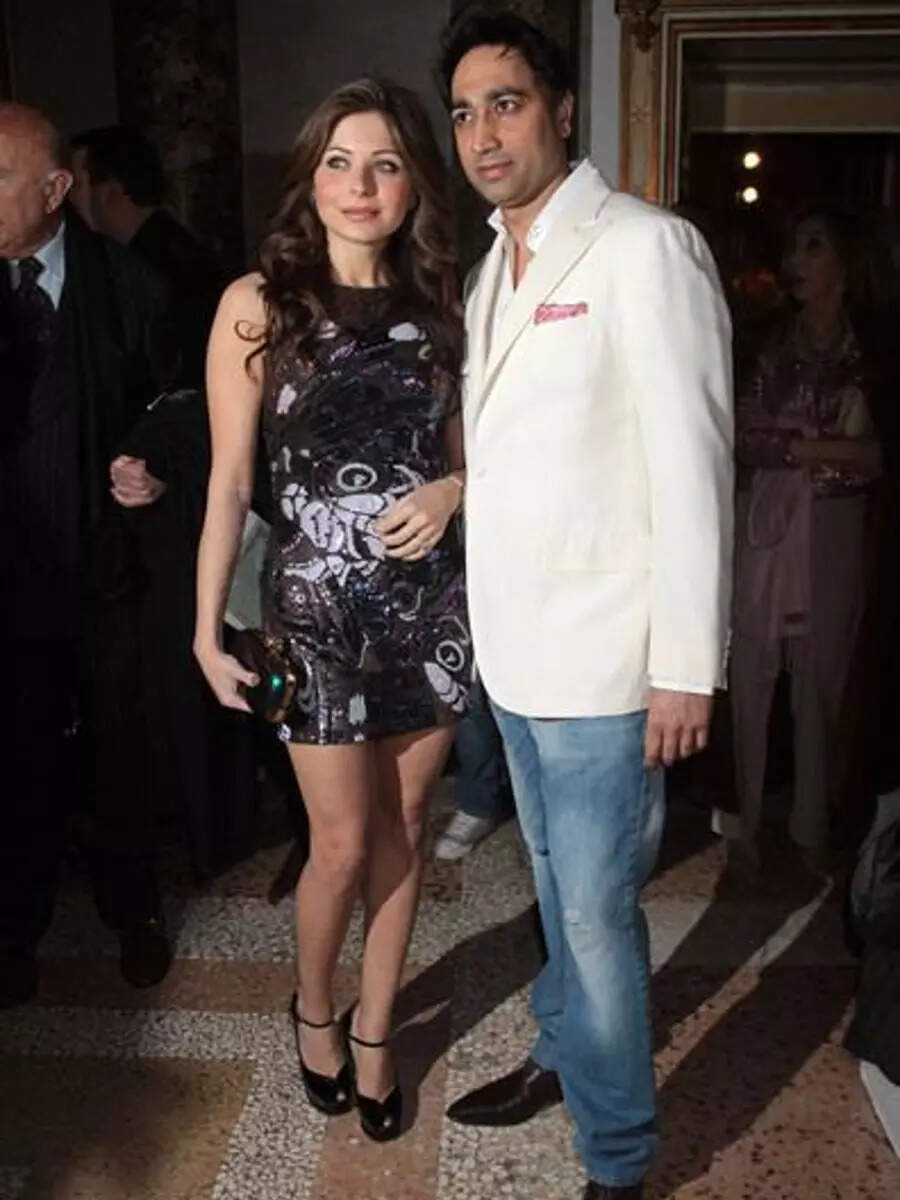 Kanika Kapoor with Raj Chandok