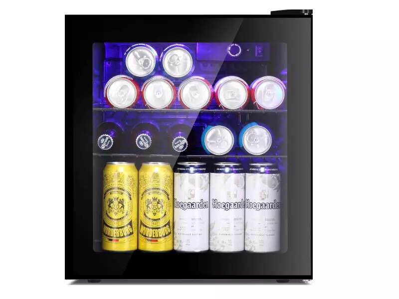 LEONARD USA 52 L Inverter Toughened Glass Door Mini Fridge