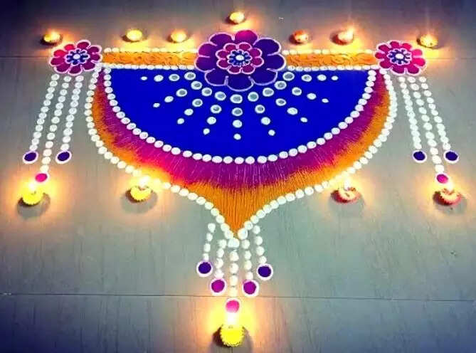 Rangoli Design: 1