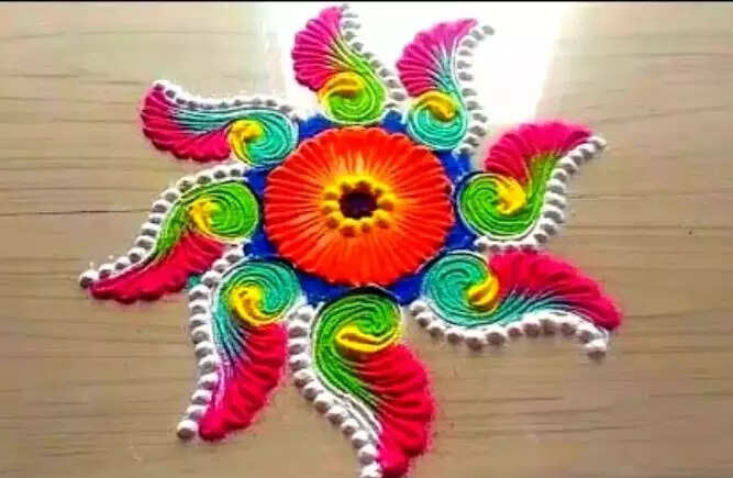 Rangoli Design: 3