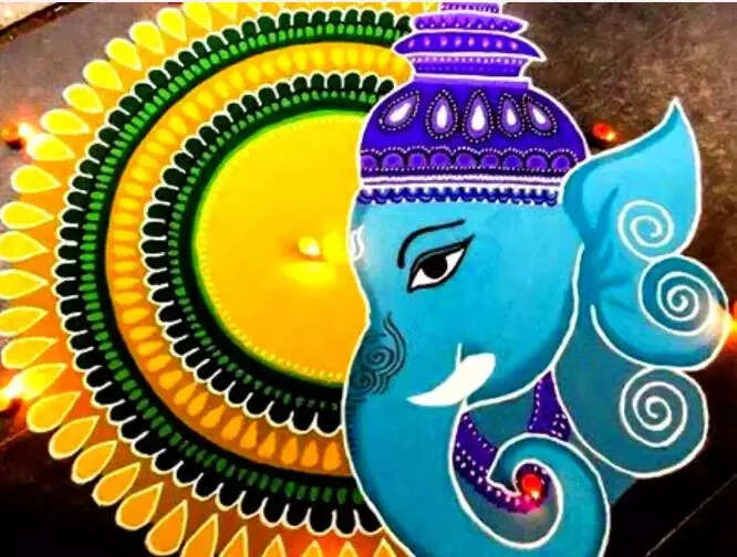 Rangoli Design: 4