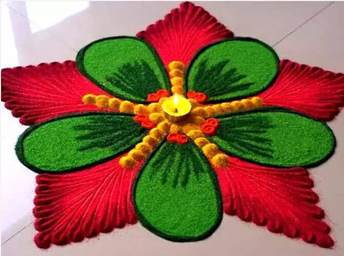 Rangoli Design: 5