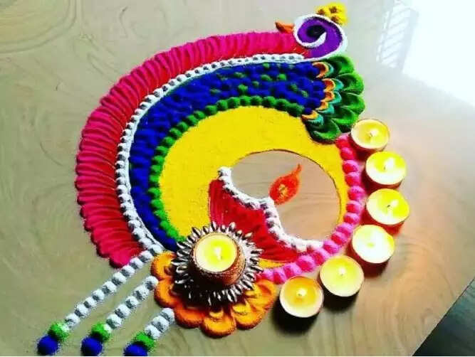 Rangoli Design: 9