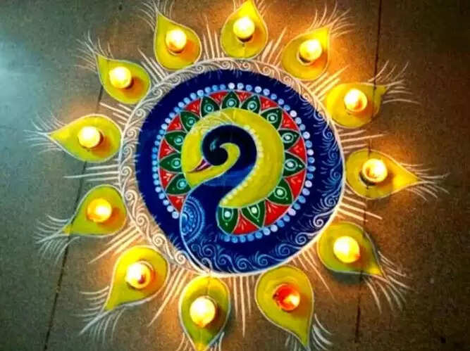 Rangoli Design: 10