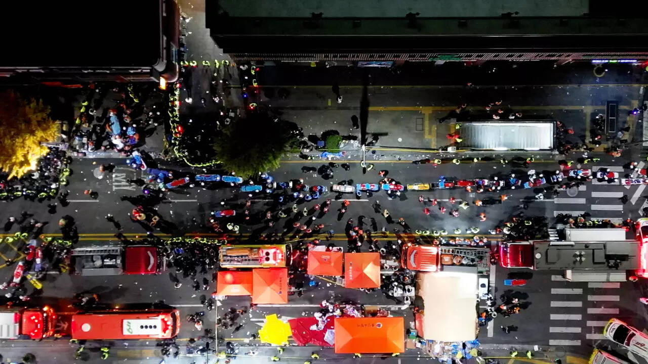 Stampede during Halloween festival in Seoul