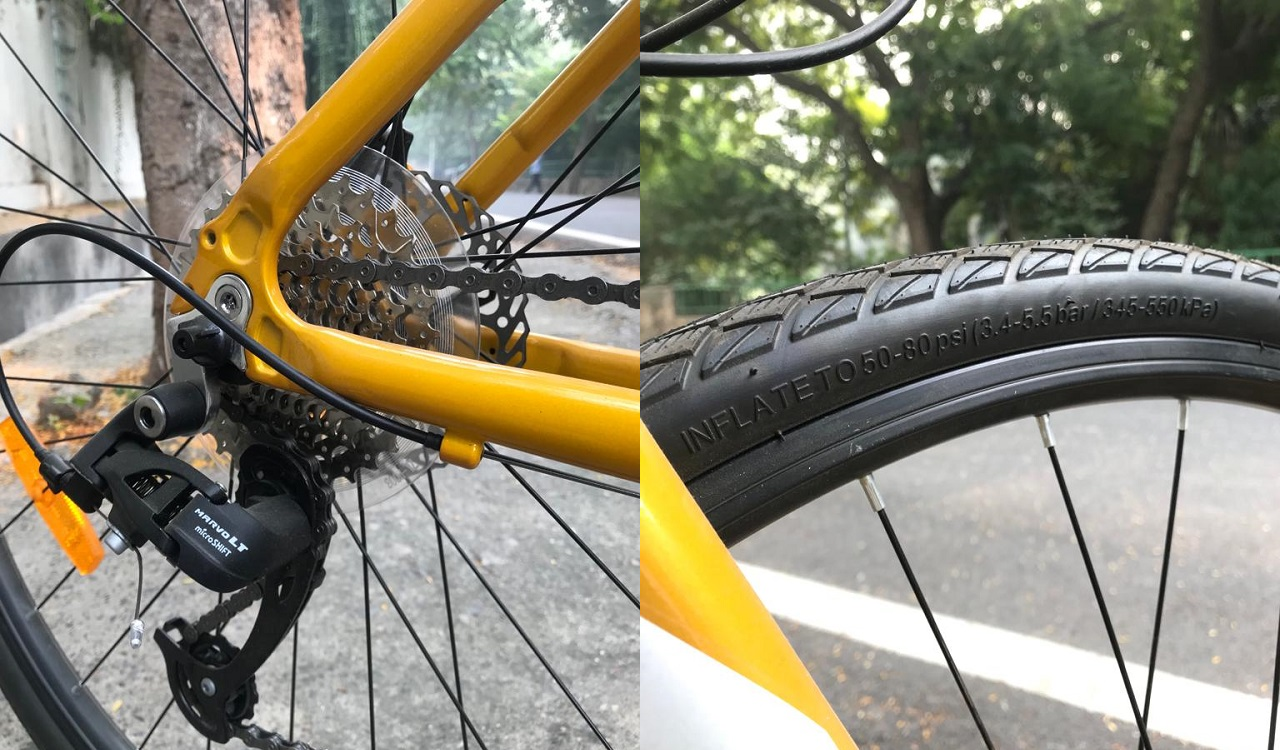 firefox volante 700c bike review gear tyres