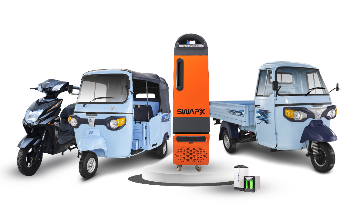 SwapX station and S2.1 battery packs